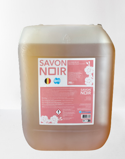 Savon noir liquide à l'huile de lin - 1