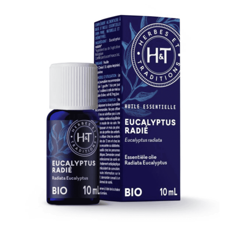 HERBES ET TRADITIONS -- Huile essentielle eucalyptus radiata 10m