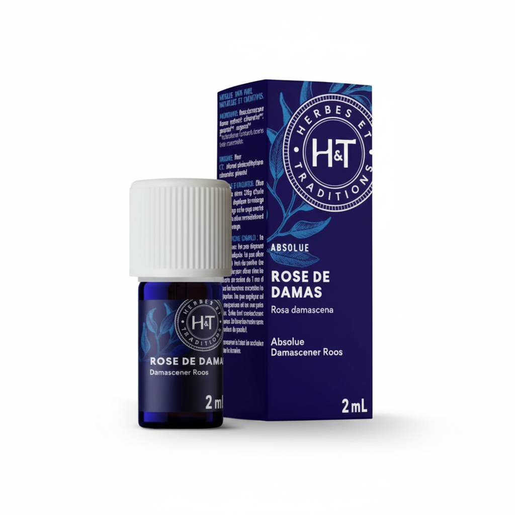 HERBES ET TRADITIONS -- He. rose damas absolue 2ml