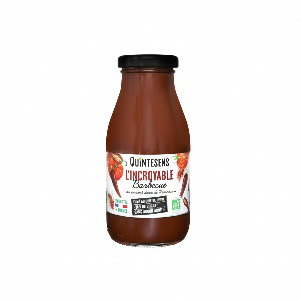 QUINTESENS -- Sauce barbecue aux piments doux